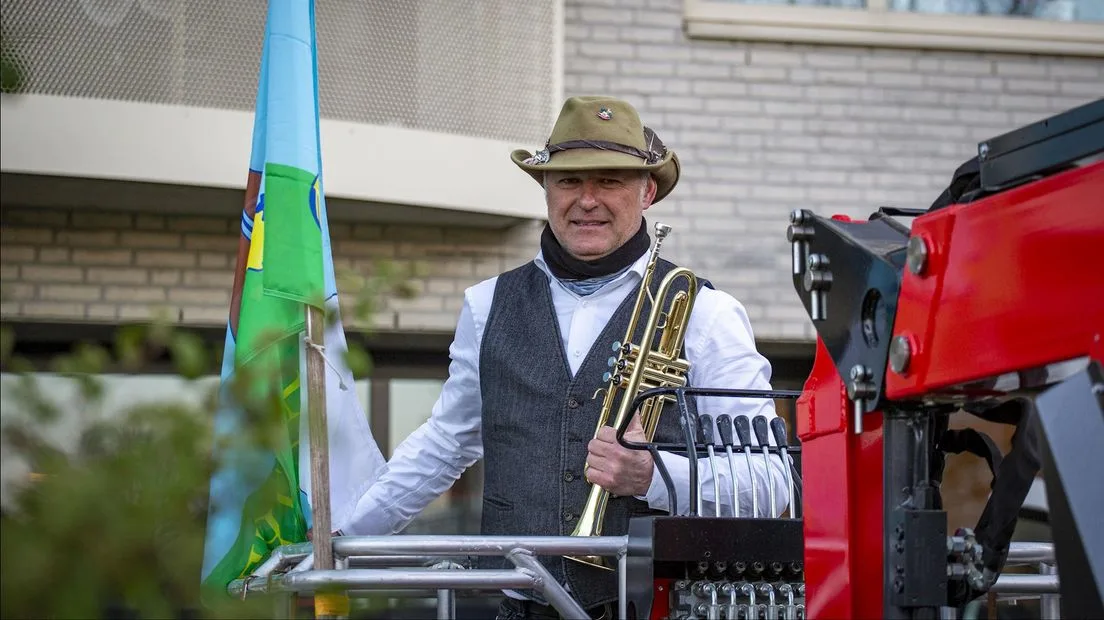 Hoogwerker concert in Enter