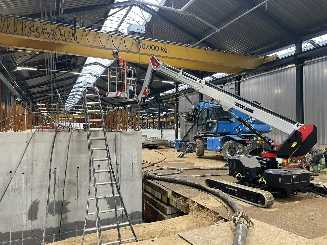 Aflevering bij CELLA Kelderbouw!