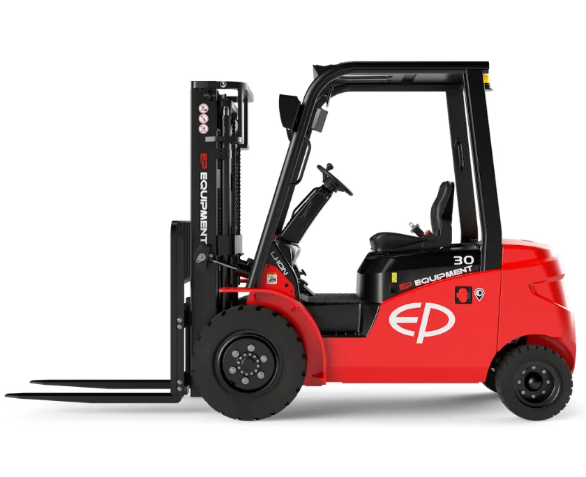 drie tons elektrische heftruck productfoto