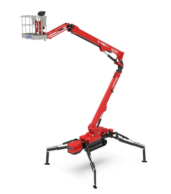 spinhoogwerker spider 30.14 platform basket