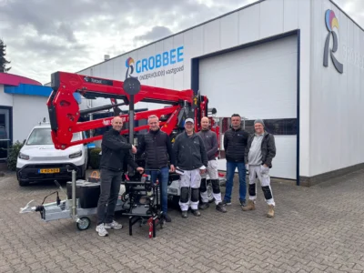 Spider 18.95 afgeleverd aan Grobbee