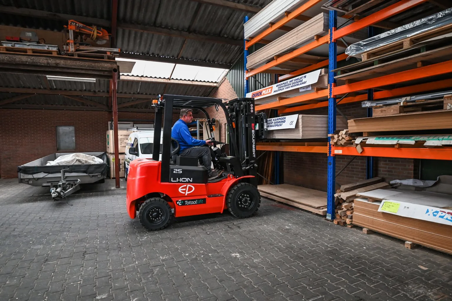 Bouwbedrijven kiezen steeds vaker voor een nieuwe heftruck in plaats van een gebruikte heftruck