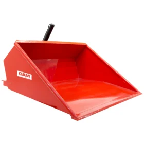 schepbak rood met witte achtergrond