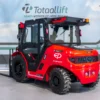 achterkant van ep ruw terrein heftruck